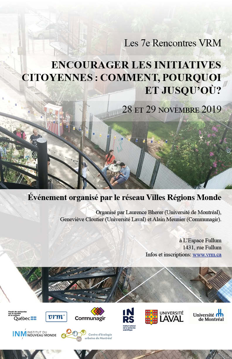 Affiche des 7e Rencontres VRM