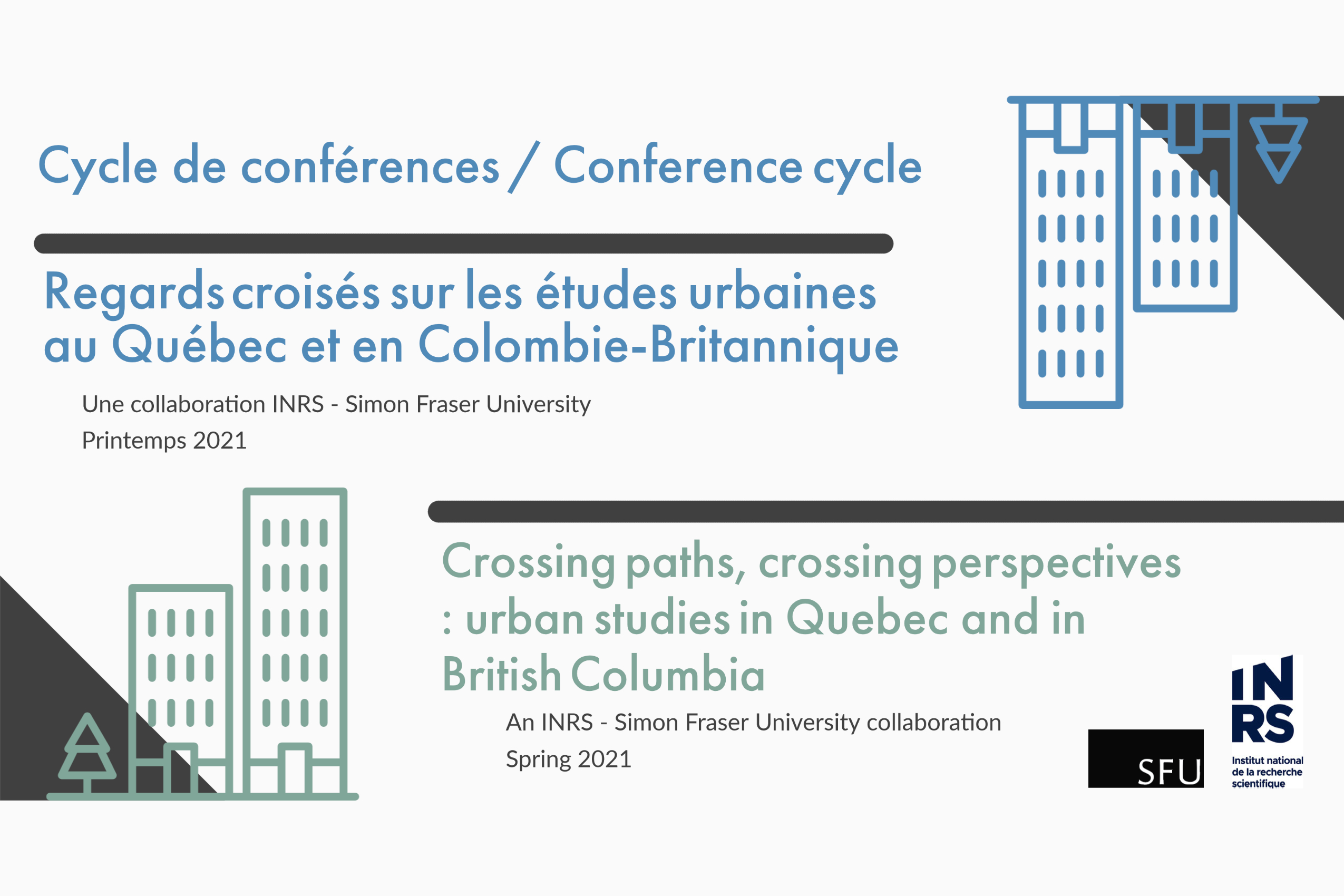 Affiche des cycles de conférences VRM 2021