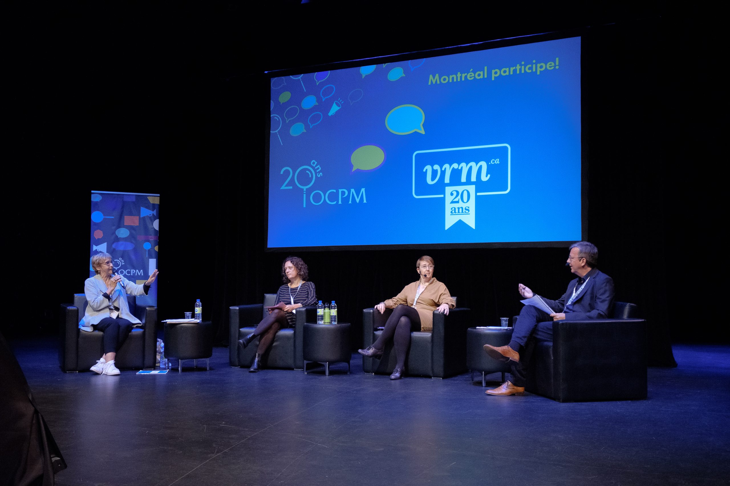 Table ronde des chercheurs et chercheuses Crédits photo : Sylvie Trépanier, 2022