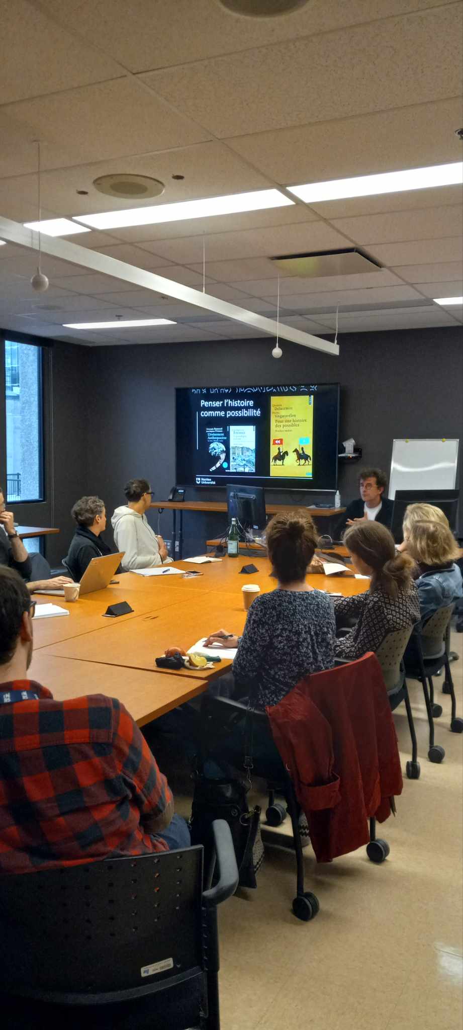 Conférence de Laurent Devisme Crédits photo : Salomé Vallette, 2023