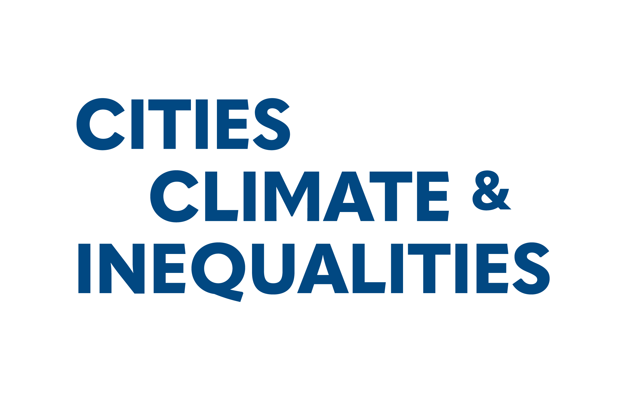 Logo Cities, Climate and Inequalities