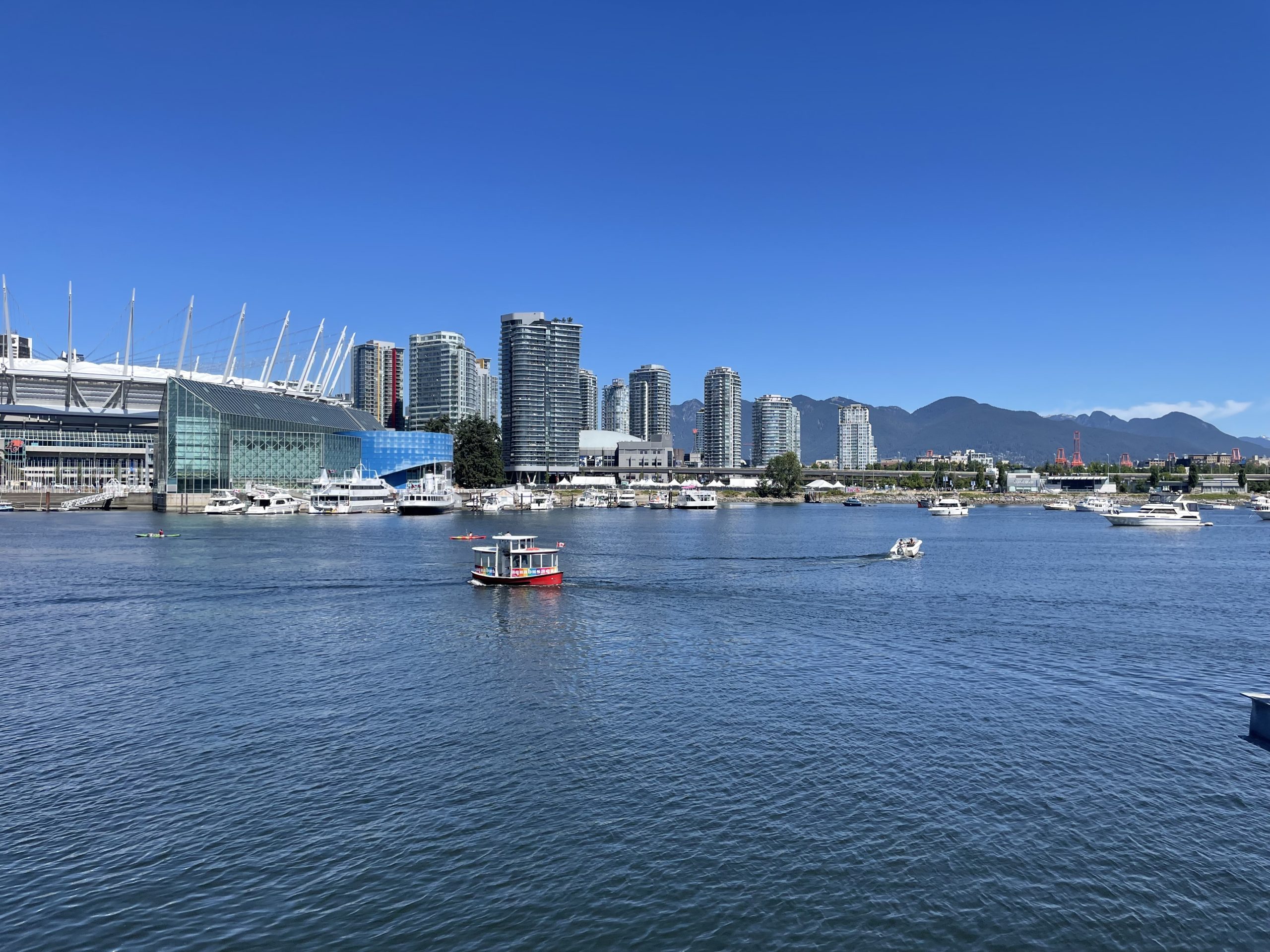 Vancouver’s False Creek looking north Credit: Tira Okamoto