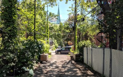Montreal’s green alleyways: Spatial disparities and variations
