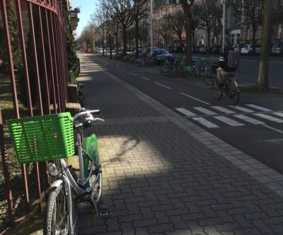 À Strasbourg, le service de vélopartage est largement utilisé
Crédits photo : Dominic Villeneuve