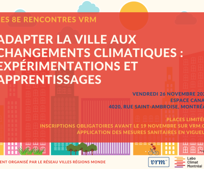 Affiche des 8e Rencontres VRM