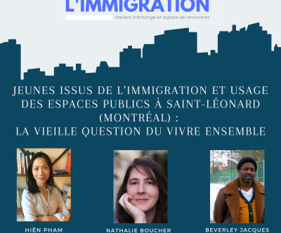 Affiche des Midis de l'immigration du 24 novembre 2022