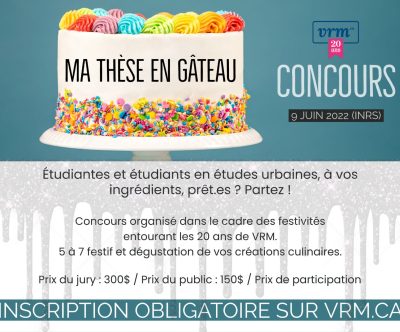 Affiche "Ma tête en gâteau"